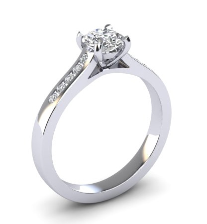Shoulder Set Ring