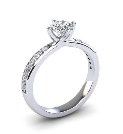 Shoulder Set Ring