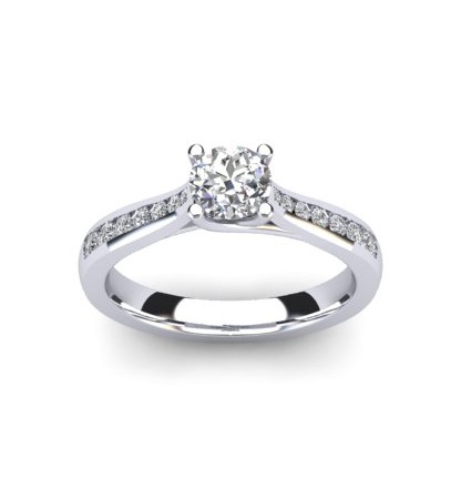 Shoulder Set Ring