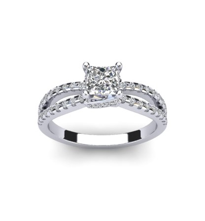 Shoulder Set Ring