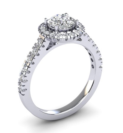 Cluster & Halo Ring