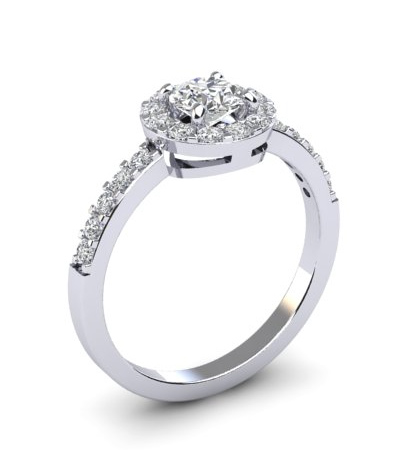 Cluster & Halo Ring