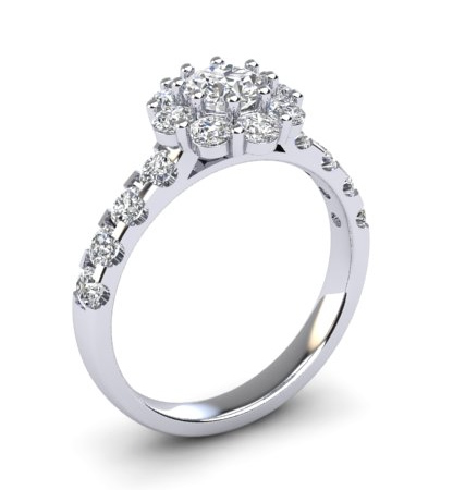 Cluster & Halo Ring