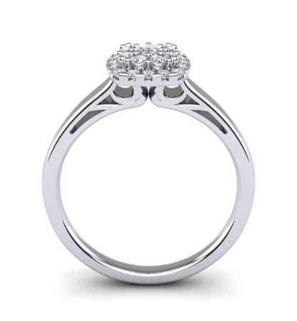 Cluster & Halo Ring