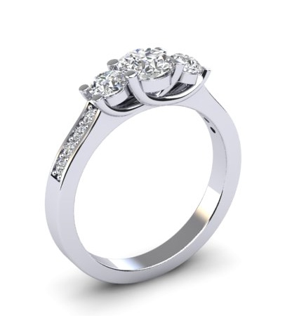 3 Stone Ring