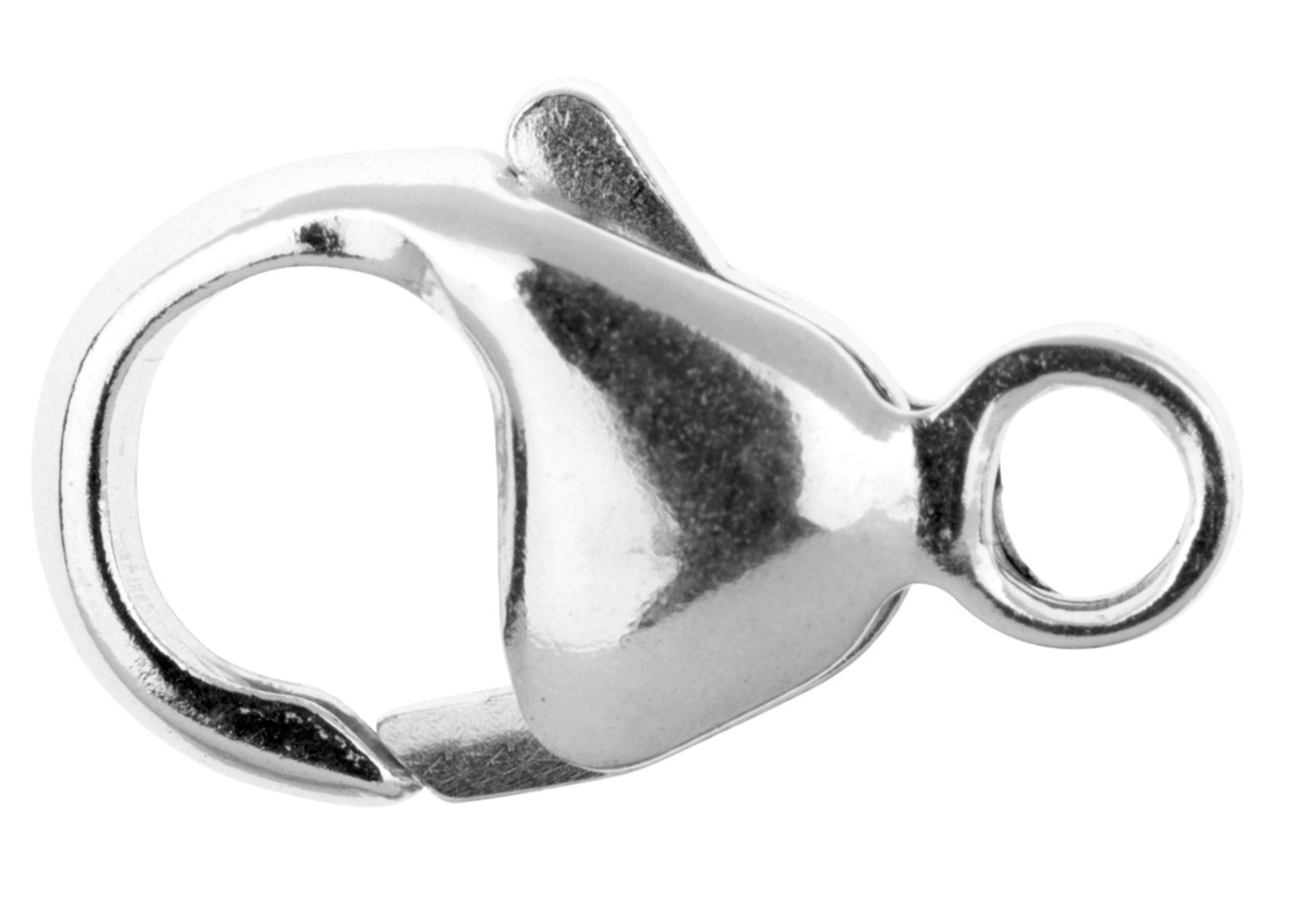 Silver Rounded Lobster Clasp