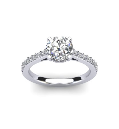 Shoulder Set Ring