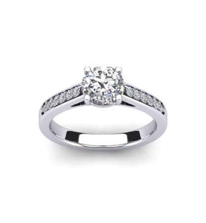 Shoulder Set Ring