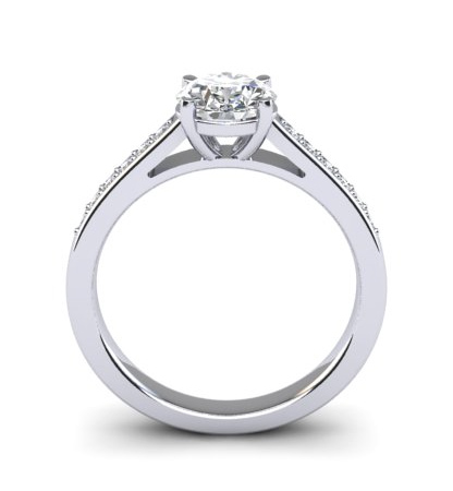 Shoulder Set Ring