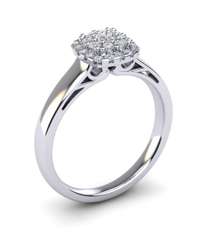 Cluster & Halo Ring