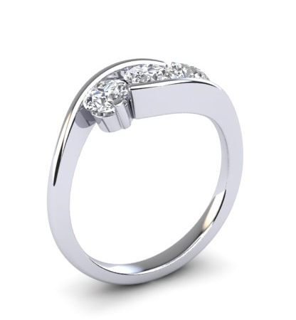 3 Stone Ring