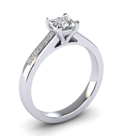 Shoulder Set Ring