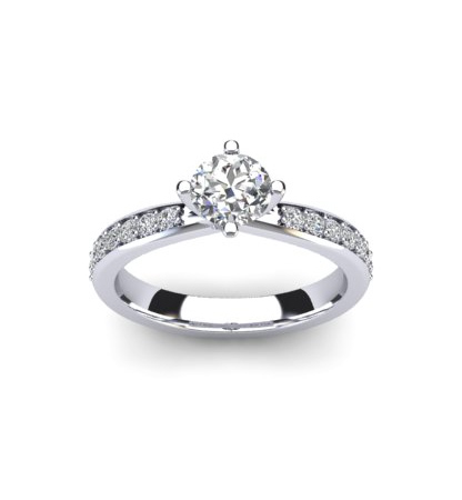 Shoulder Set Ring