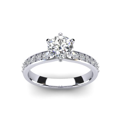 Shoulder Set Ring