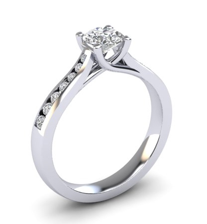 Shoulder Set Ring
