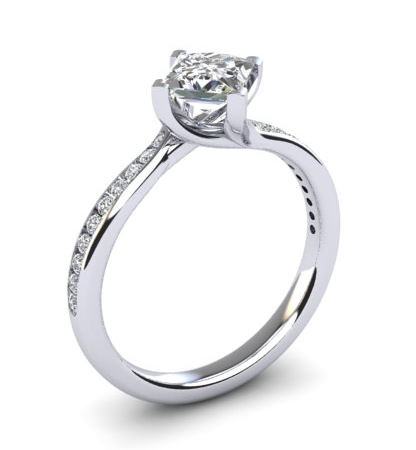 Shoulder Set Ring