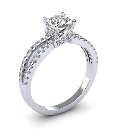 Shoulder Set Ring