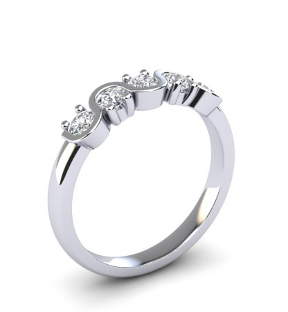5 Stone Ring