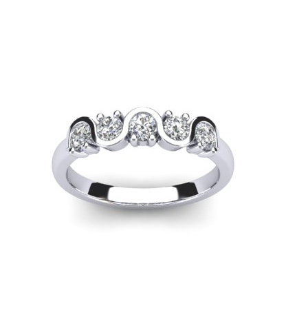 5 Stone Ring