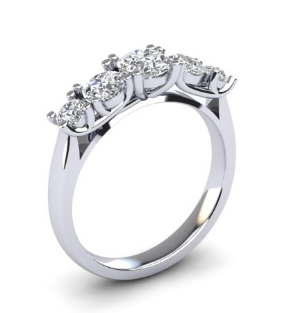 5 Stone Ring