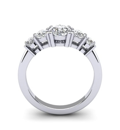 5 Stone Ring