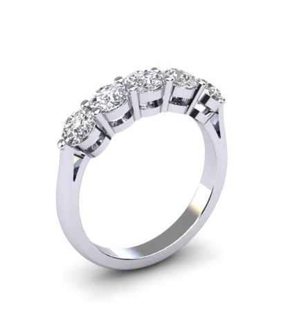5 Stone Ring